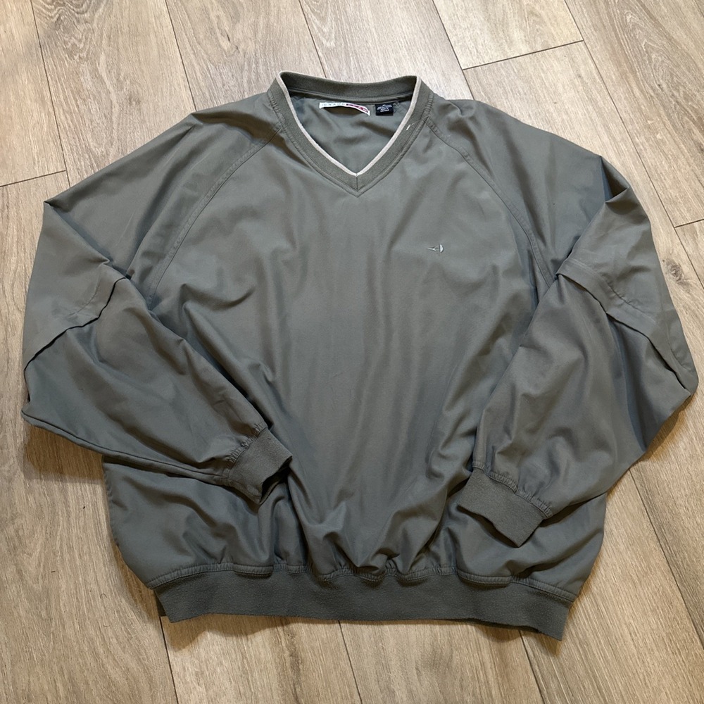 Grand‎ Slam Men's Long/Short Sleeve Convertible Pullover Golf Windbreaker XL